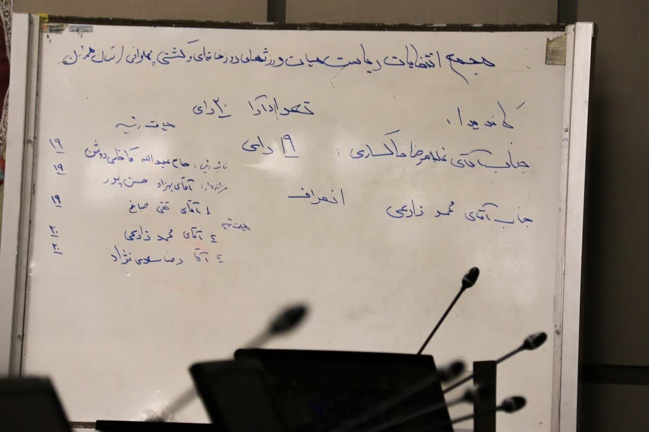 خاکساری رئیس هیئت ورزش باستانی و کشتی پهلوانی همدان باقی ماند