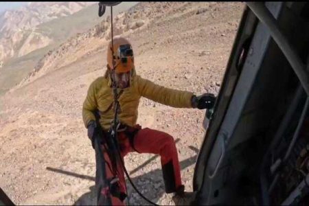 نجات جان کوهنورد سقوط کرده در ارتفاعات قله دماوند - خبرگزاری ساز ایرانی | اخبار ایران و جهان