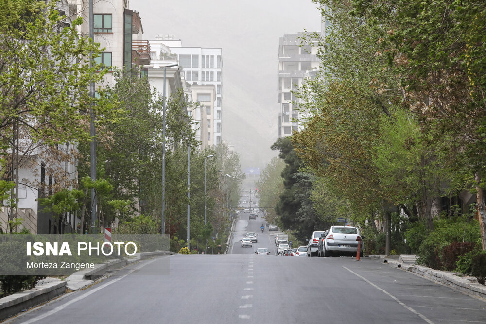 هوای تهران در وضعیت ناسالم برای گروه های حساس