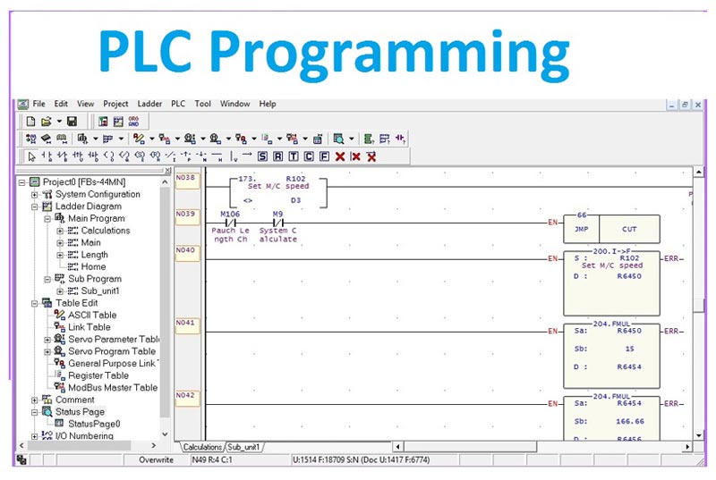 آموزش برنامه نویسی PLC با زبان های Ladder، STL و FBD