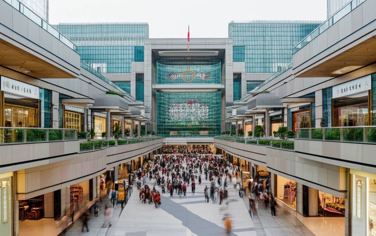 مرکز خرید پلازای شرقی پکن | Beijing Oriental Plaza