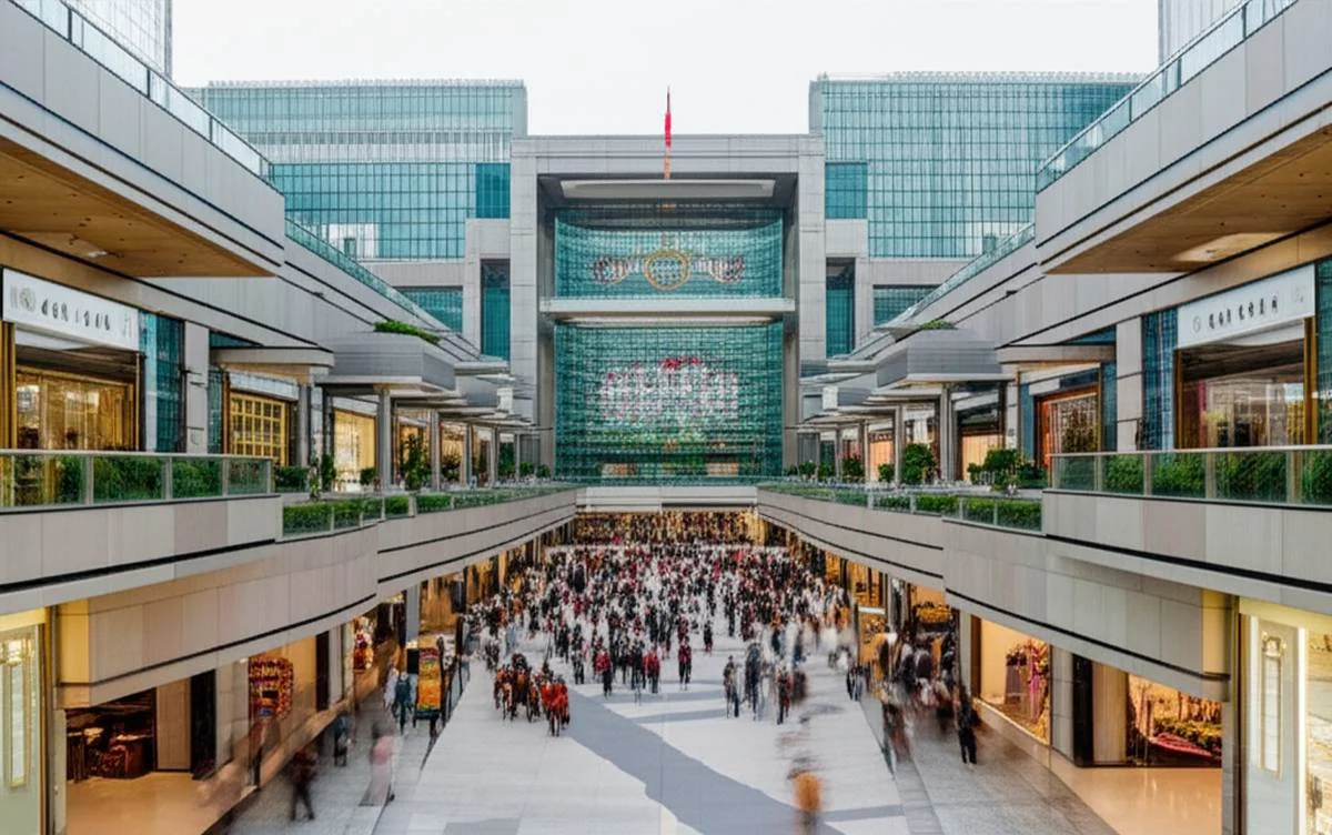 مرکز خرید پلازای شرقی پکن | Beijing Oriental Plaza