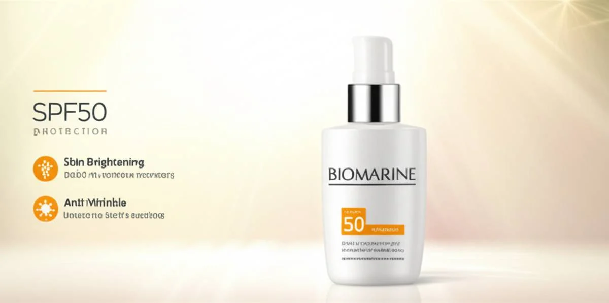 ضد آفتاب بایومارین SPF50 پوست چرب | روشن کننده و ضد چروک