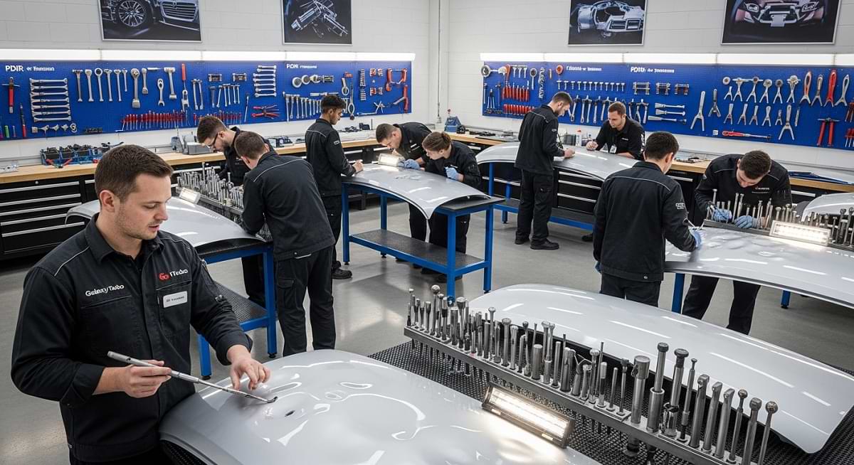 لكه گيري آموزش لیسه گیری خودرو