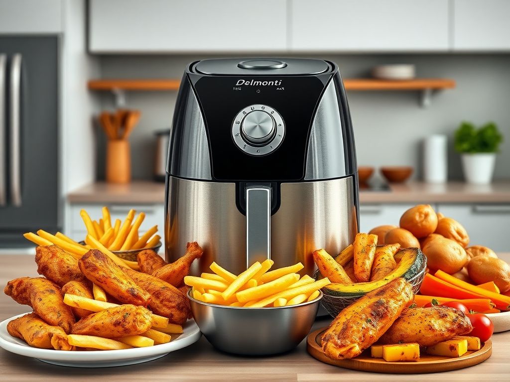 نقد و بررسی کامل سرخ کن بدون روغن دلمونتی DL-605