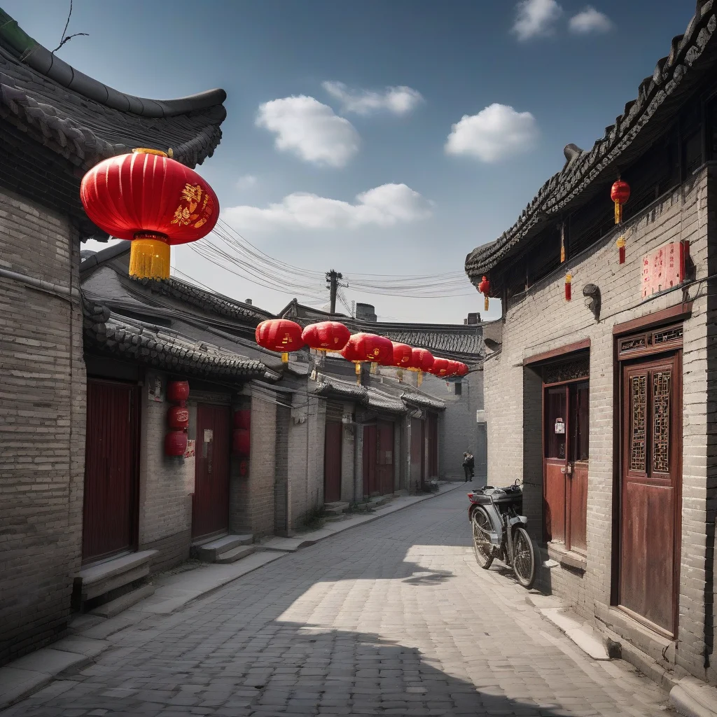 محله هوتونگ در پکن Hutong